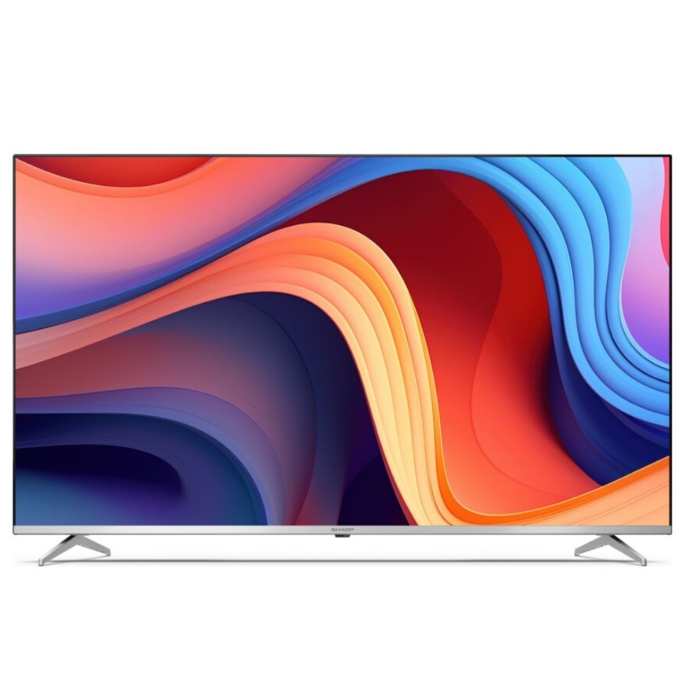 Immagine di TV QLED 55" SHARP AQUOS 55GP6260E SMART TV GOOGLE ITALIA SILVER