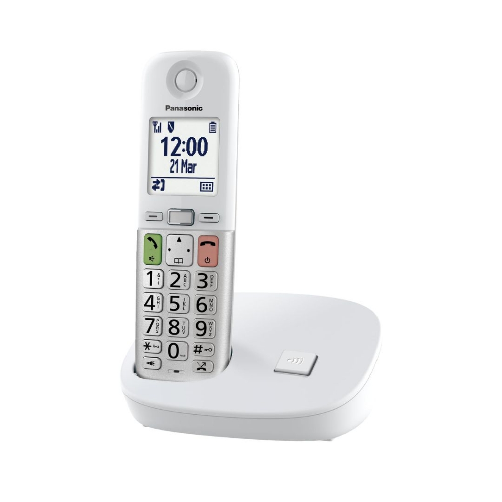 Picture of CORDLESS PANASONIC KX-TGU410EXW BIANCO/ARGENTO