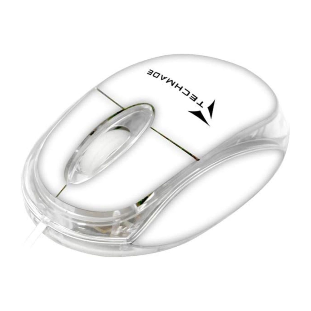 Immagine di MOUSE OTTICO USB TECHMADE TM-2023-WH WHITE