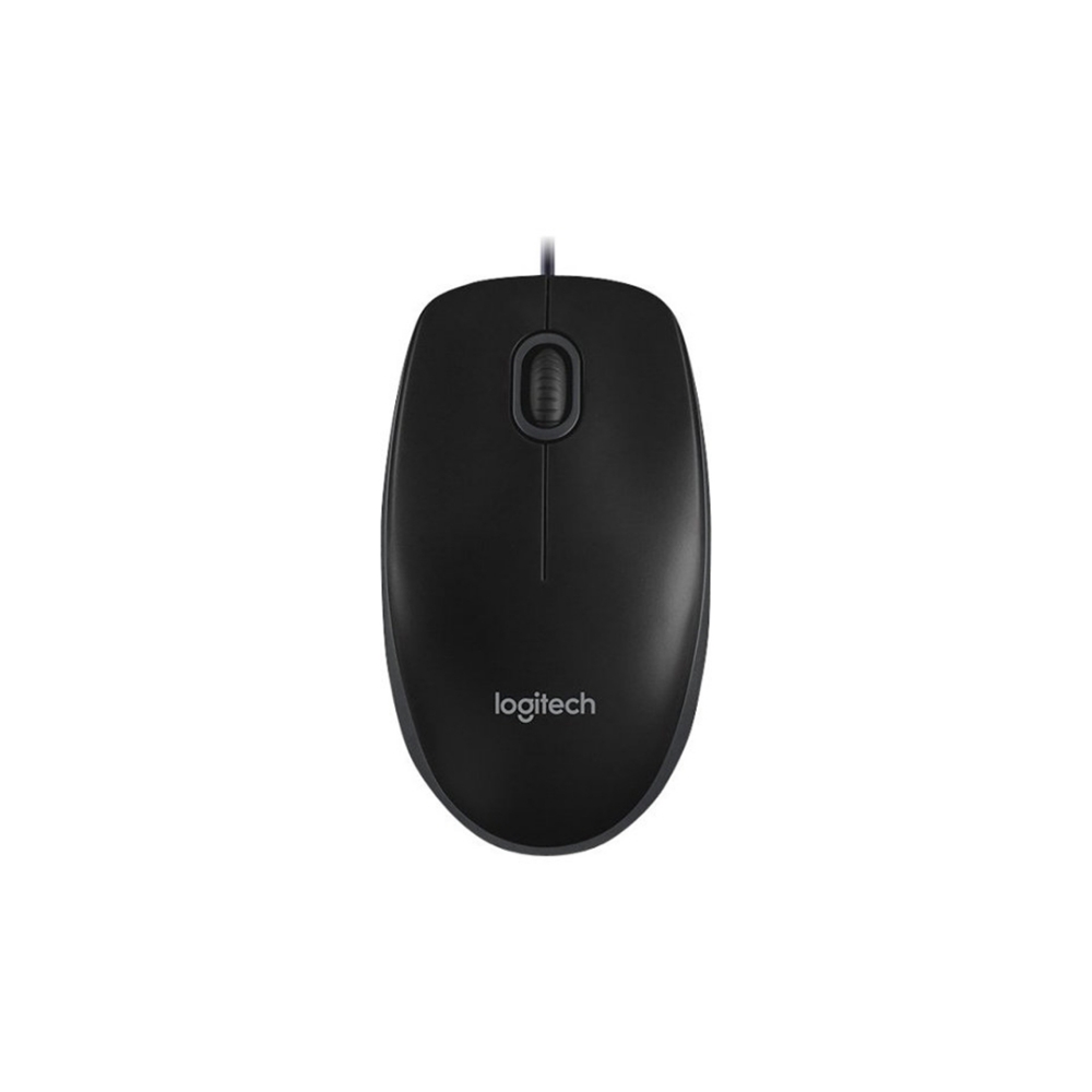 Picture of MOUSE OTTICO USB LOGITECH B100 910-003357 BLACK