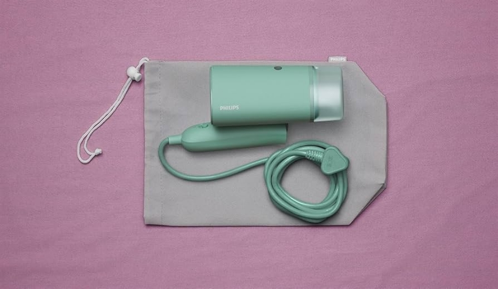 Picture of FERRO DA STIRO VAPORE VERTICALE SERIE 3000 1000W PHILIPS STH3010/70 GREEN