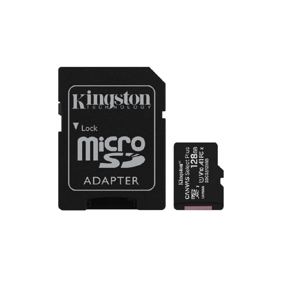 Picture of MEMORY CARD MICRO SD/TRANSFLASH 128GB KINGSTON CLASSE 10 SDCS2/128GB