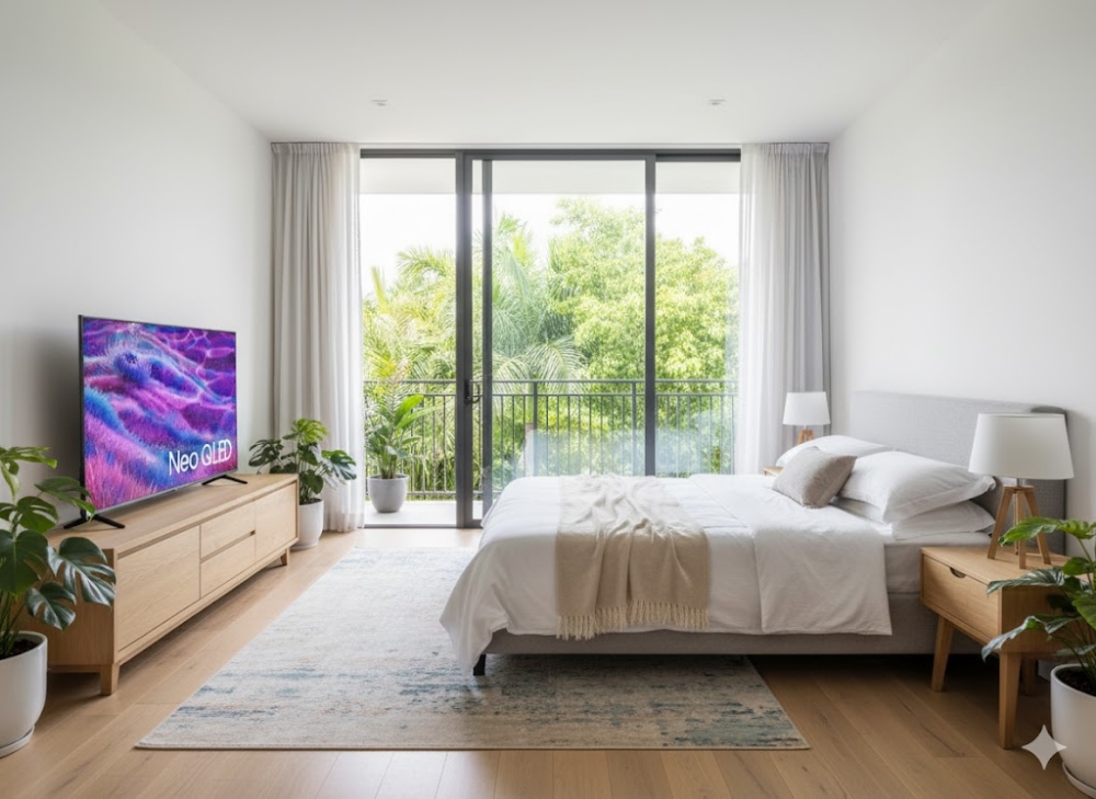 Immagine di TV NEO QLED 4K MINI LED 55" SAMSUNG QE55QN70FAUXXH SMART TV EUROPA BLACK