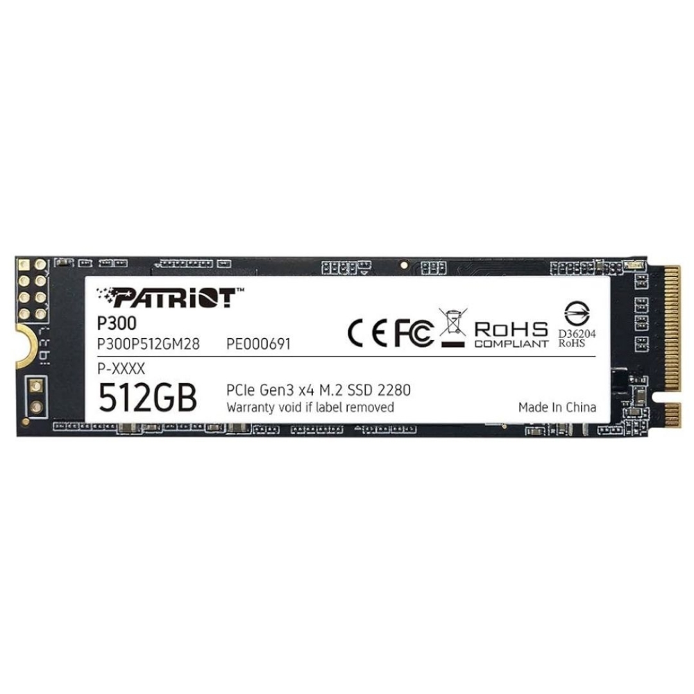 Picture of HARD DISK 2,5 SSD M.2 512GB NVME PATRIOT P300 P300P512GM28