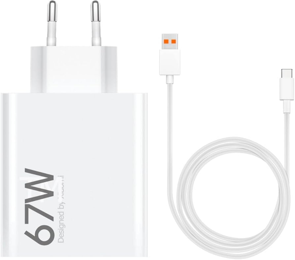 Immagine di CARICABATTERIA DA RETE 67W XIAOMI BHR9465EU USB + CAVO TYPE-C