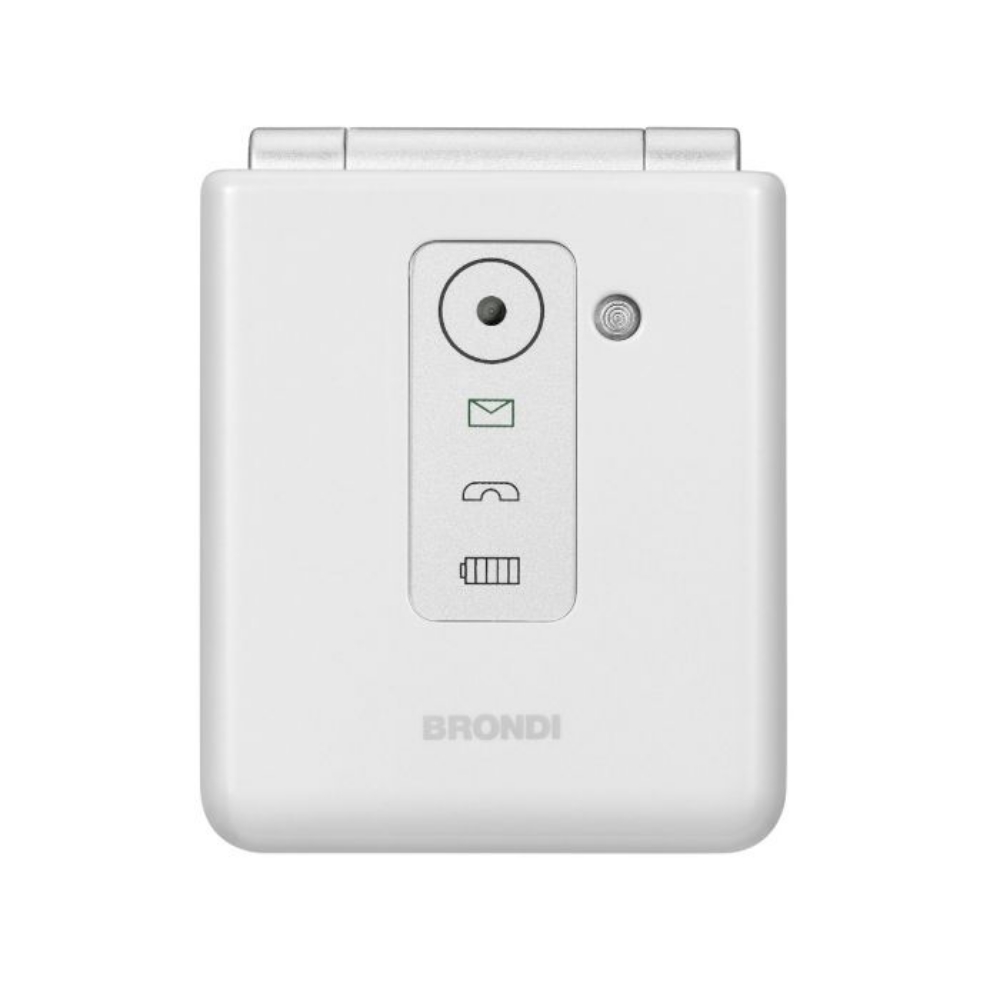 Immagine di CELLULARE BRONDI FLIPPER DUOS WHITE ITALIA