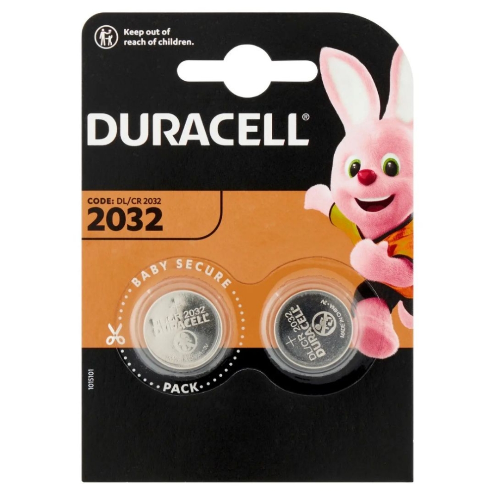 Immagine di BATTERIA LITIO CMOS 3V 2PZ DURACELL DL-2032