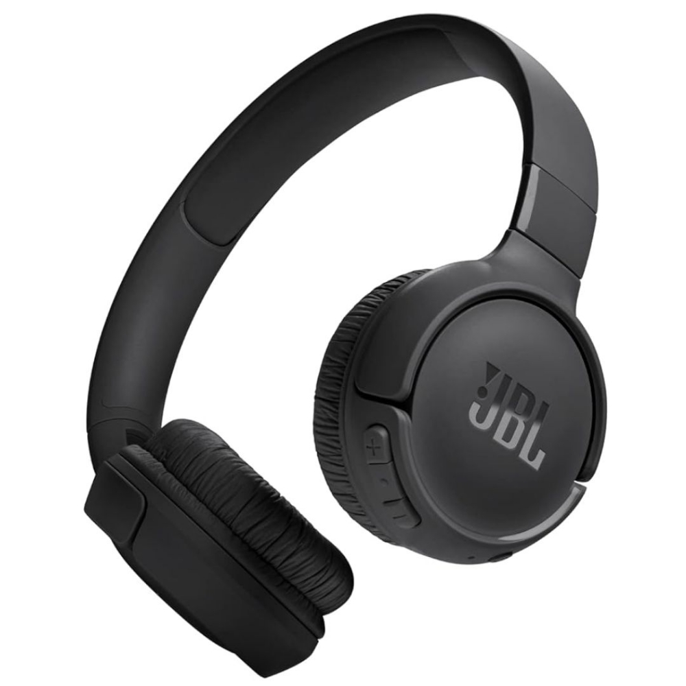Immagine di CUFFIE WIRELESS JBL TUNE 525 ON-EAR T525BTBLK BLACK