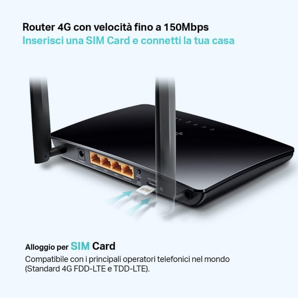 Immagine di WIRELESS ROUTER 4G LTE TP-LINK TL-MR6400