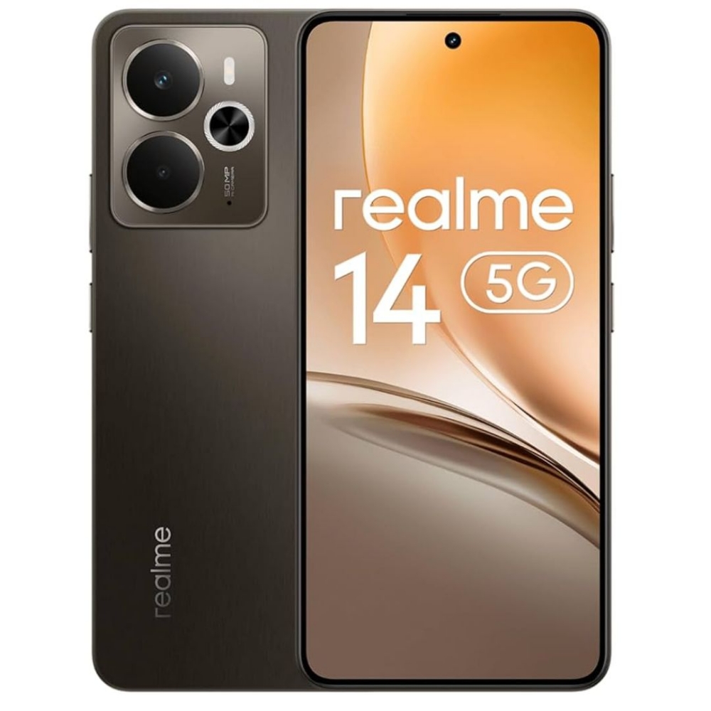 Immagine di SMARTPHONE REALME 14 5G 8+256GB DUOS STORM TITANIUM EU