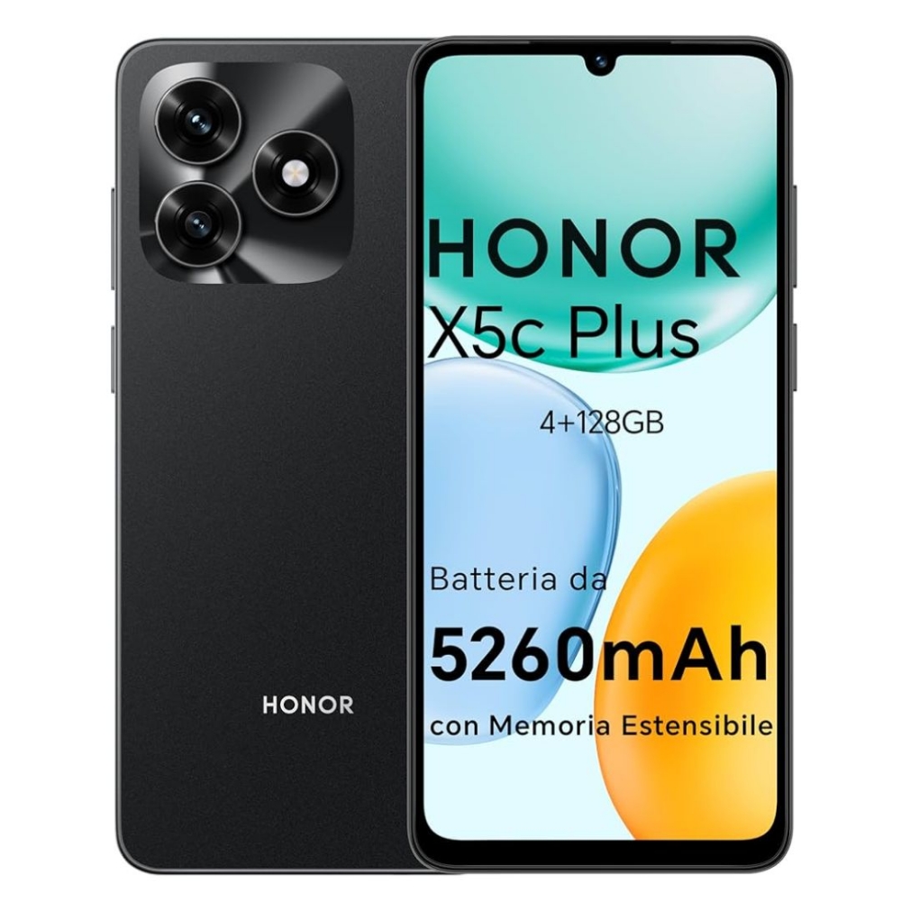 Immagine di SMARTPHONE HONOR X5C PLUS 4+128GB BLACK ITALIA