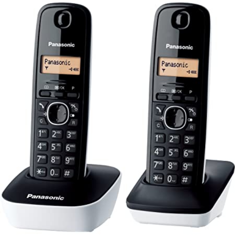 Immagine di CORDLESS PANASONIC KX-TGB612JTW DUO BLACK/WHITE