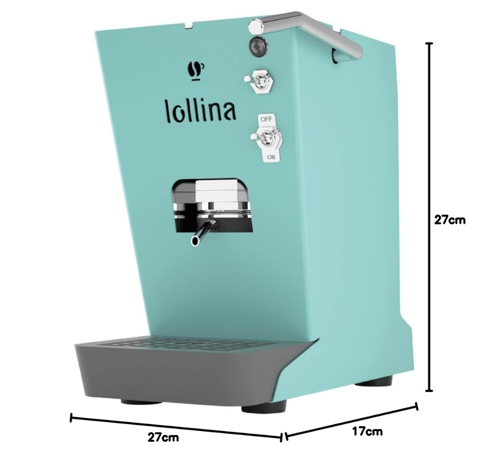 Immagine di MACCHINA DA CAFFE' LOLLO CAFFE' LOLLINA CANDY ACQUAMELLOW + BOX 40 CIALDE LOLLO MIX ORO