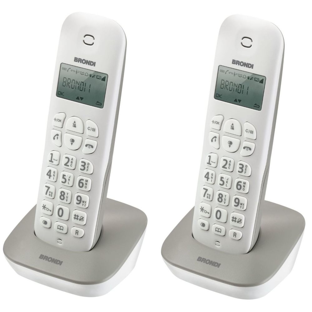 Picture of CORDLESS BRONDI GALA TWIN WHITE/GREY