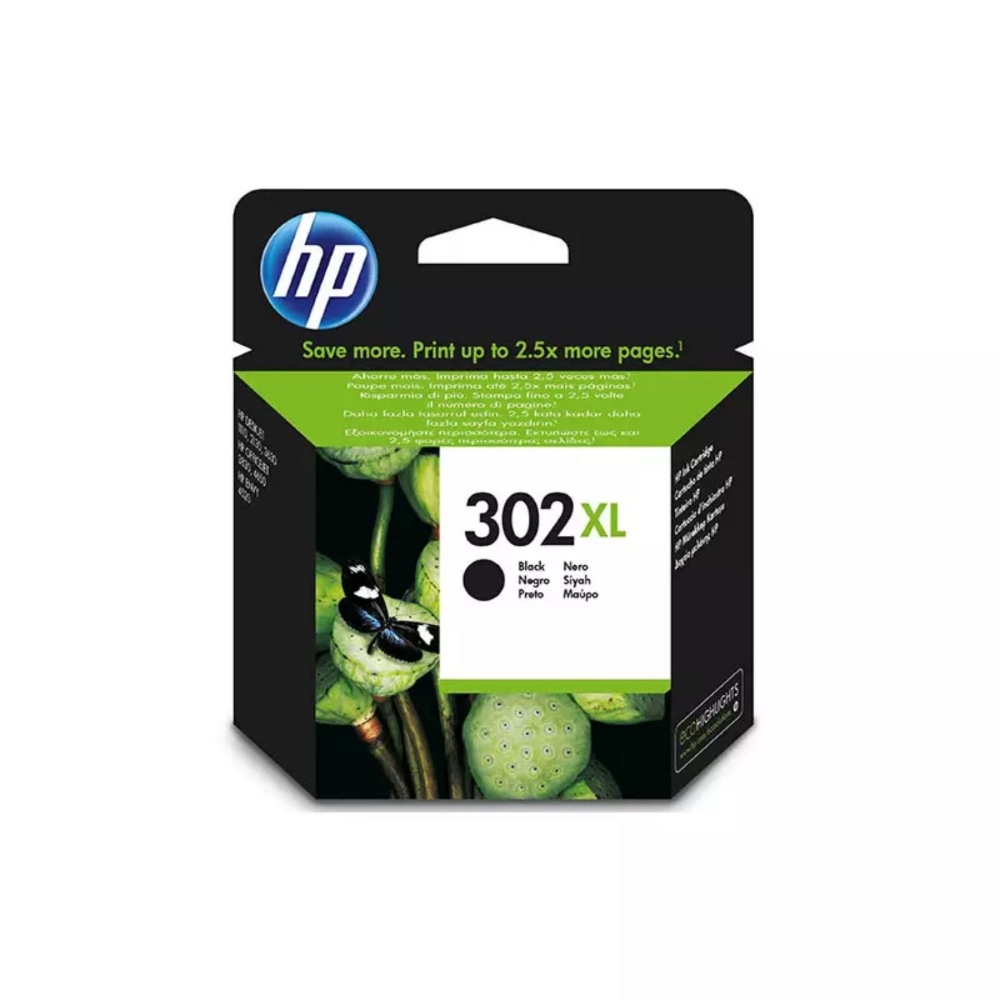 Immagine di CARTUCCIA HP 302XL F6U68AE NERO