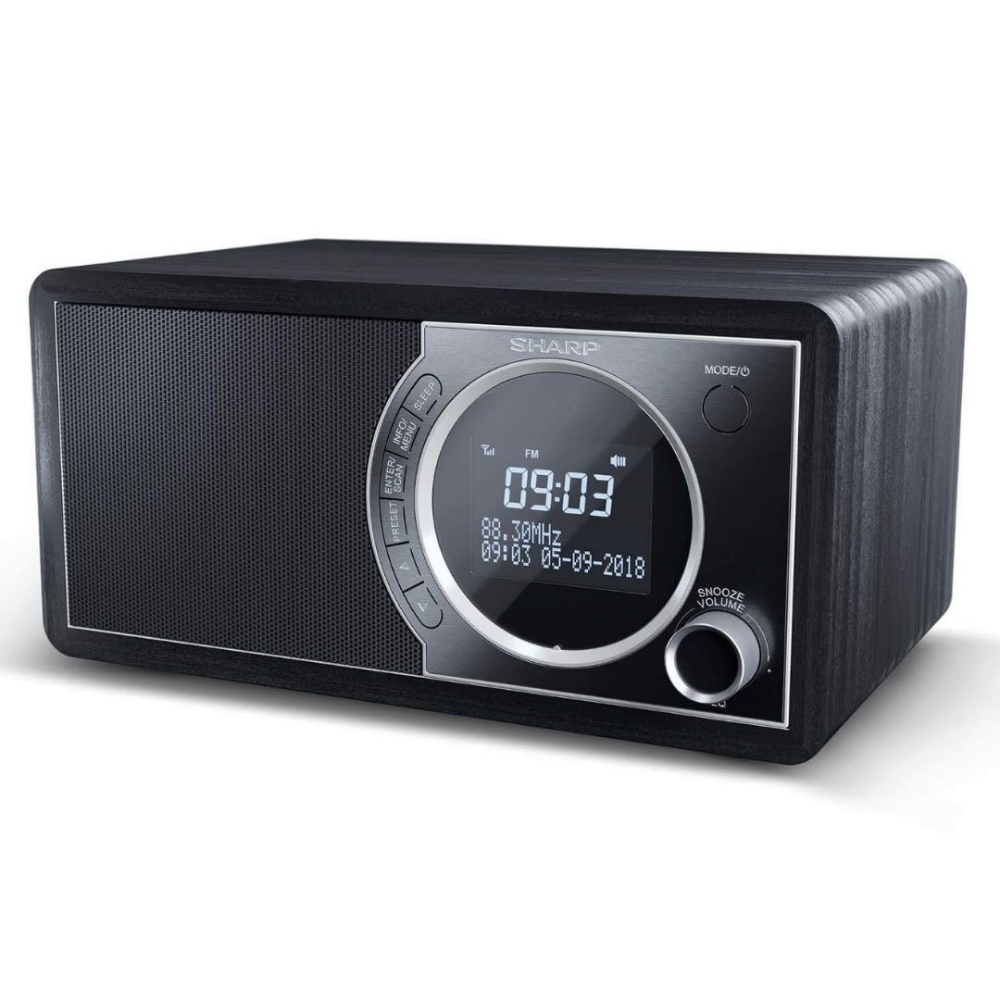 Immagine di RADIO DIGITALE PORTATILE SHARP DR-450 BLACK