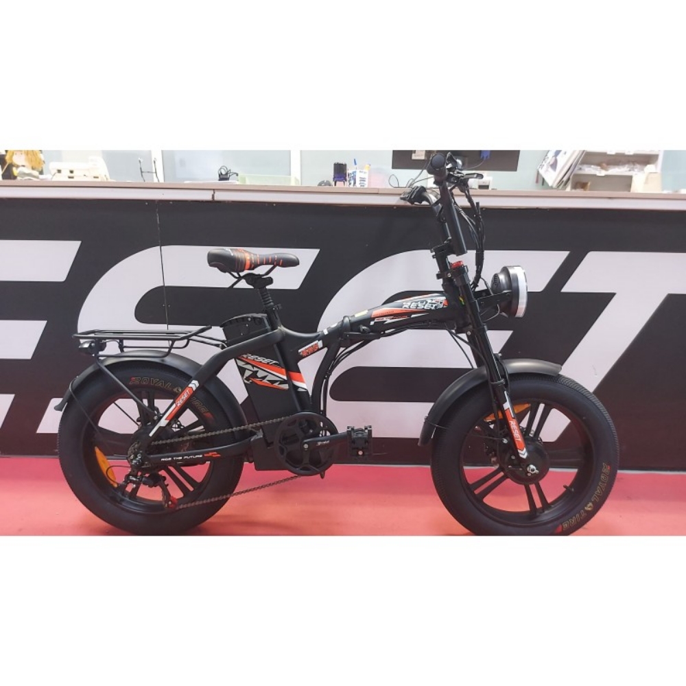 Immagine di BICICLETTA ELETTRICA 250W RESET YOUNG NERO/ROSSO