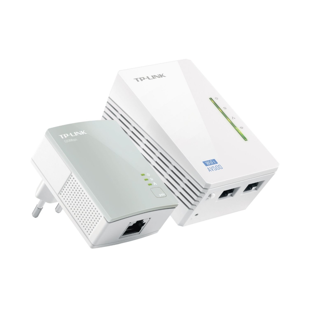 Immagine di ADATTATORE ETHERNET PER RETE ELETTRICA POWERLINE TP-LINK TL-WPA4220KIT