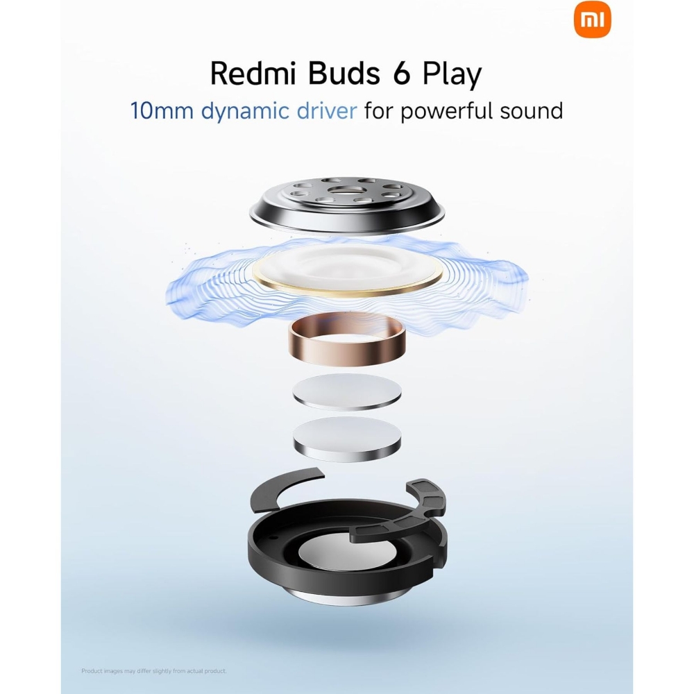 Immagine di AURICOLARE BLUETOOTH XIAOMI REDMI BUDS 6 PLAY BHR8775GL PINK