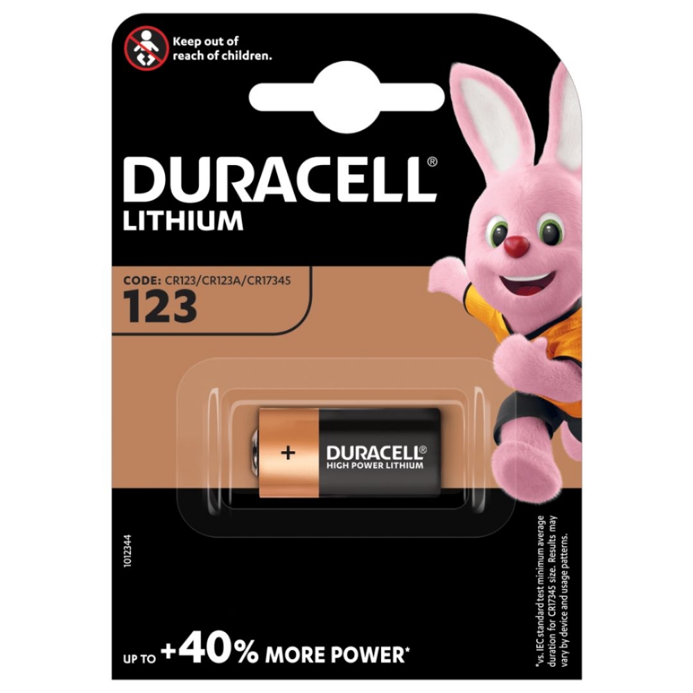 Picture of BATTERIA 3V/B ULTRA LITIUM DURACELL CR123