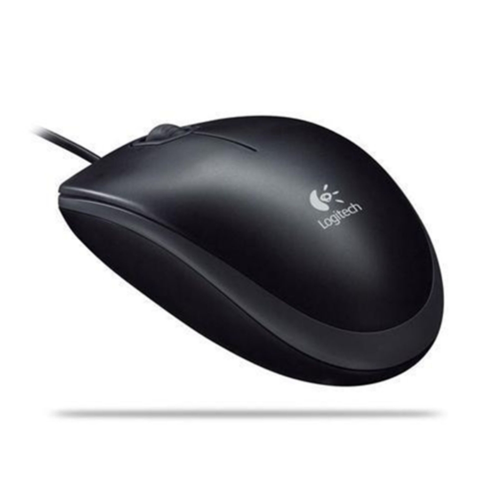 Picture of MOUSE OTTICO USB LOGITECH M100 910-006652 BLACK