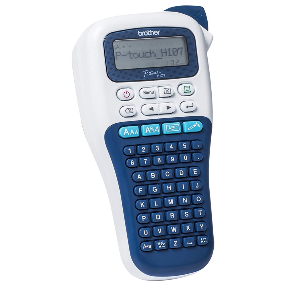 Immagine di ETICHETTATRICE BROTHER PT-H107B WHITE/BLUE