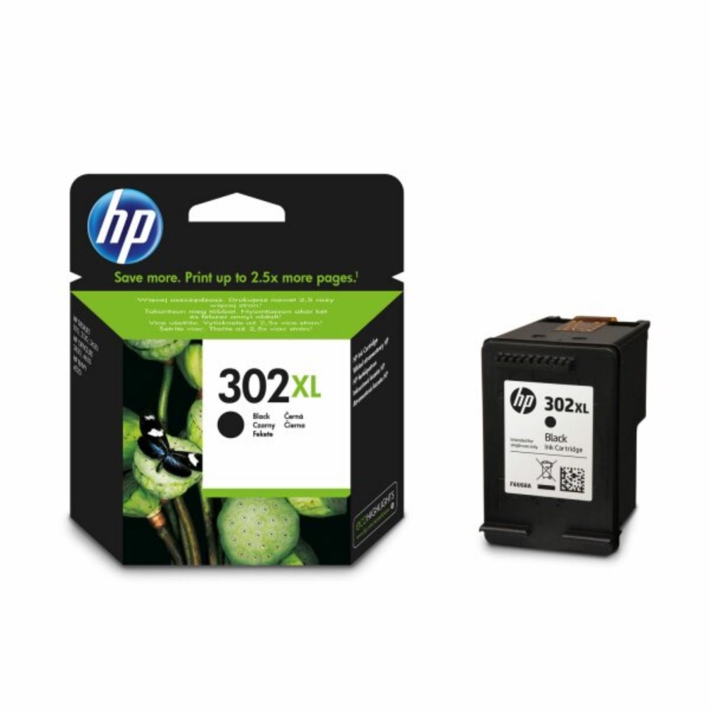 Picture of CARTUCCIA HP 302XL F6U68AE NERO