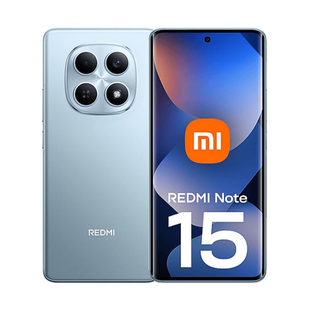 Immagine di SMARTPHONE XIAOMI REDMI NOTE 15 4G 8+256GB DUOS GLACIER BLUE ITALIA