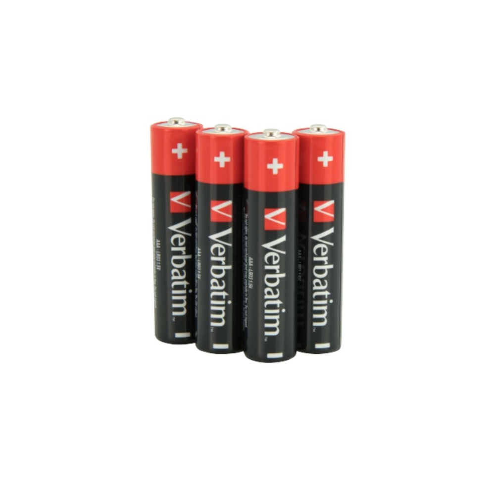 Immagine di BATTERIA MINISTILO AAA ALCALINA 4PZ VERBATIM 49920
