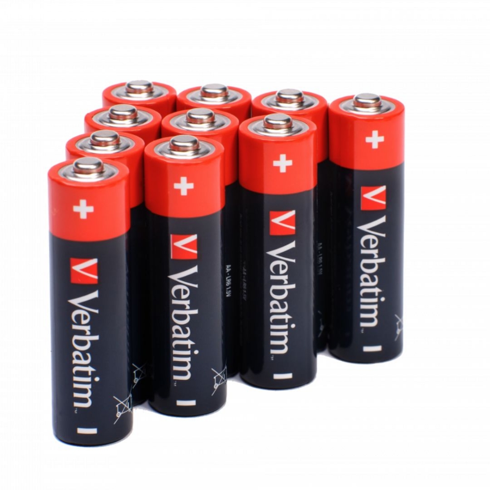 Immagine di BATTERIA STILO AA ALCALINA 24PZ VERBATIM 49505