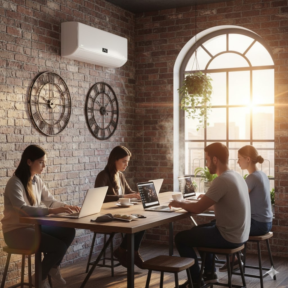 Immagine di CLIMATIZZATORE AUX 18000BTU SERIE QG ASW-H18E2B4/QGR3DI-E + ASW-H18E2B4/QGR3DI-I WI-FI A++/A+++