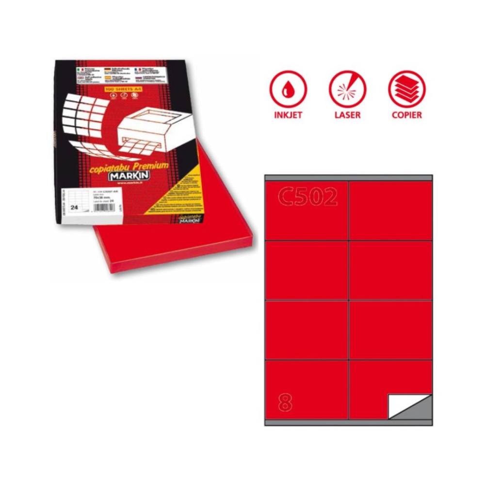 Picture of ETICHETTE TAB.C502 105X72