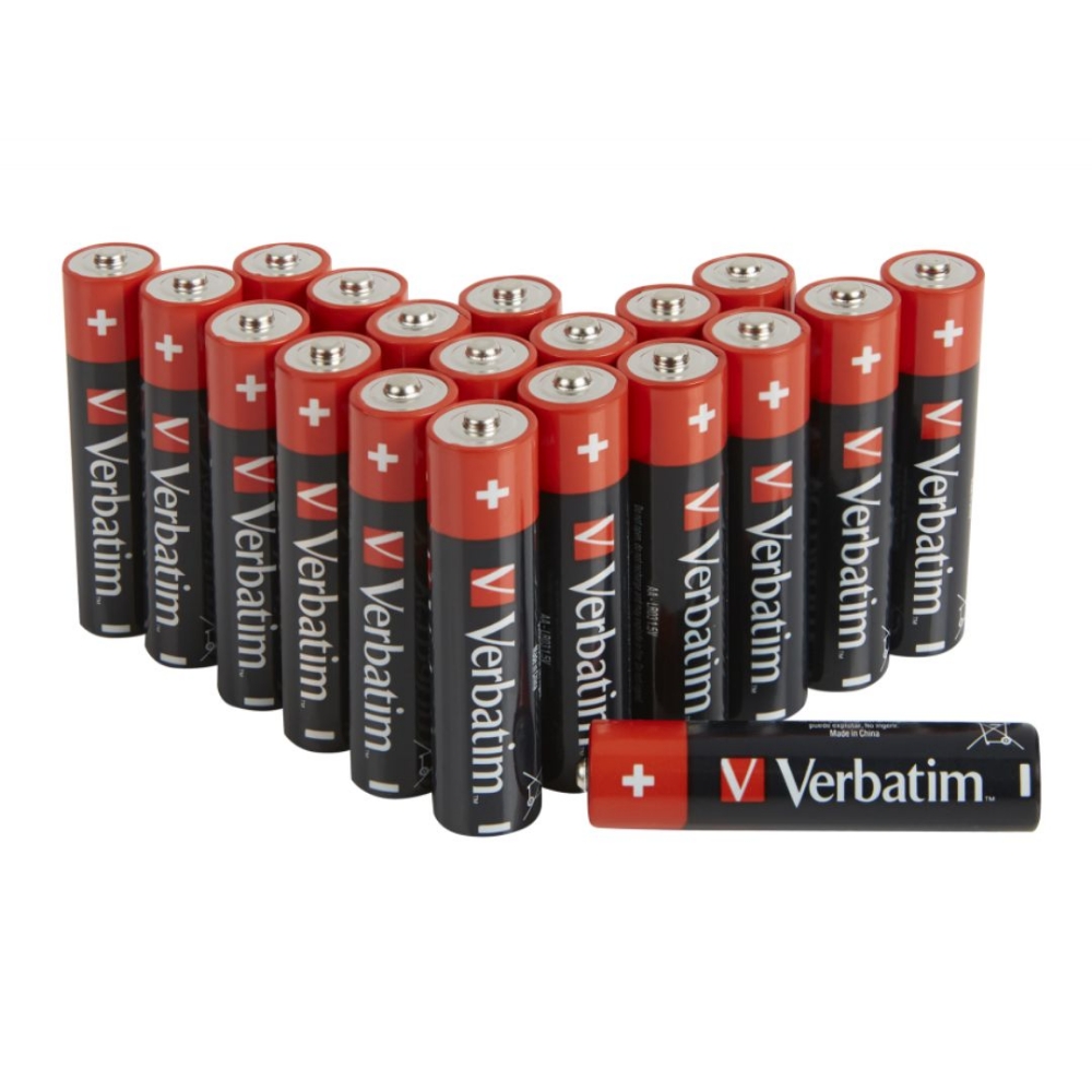 Picture of BATTERIA STILO AA ALCALINA 20PZ VERBATIM 49877