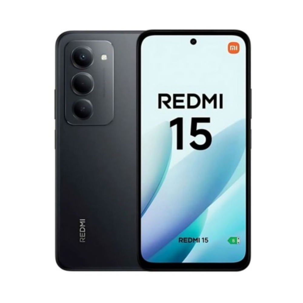 Picture of SMARTPHONE XIAOMI REDMI 15 5G 8+256GB DUOS MIDNIGHT BLACK ITALIA