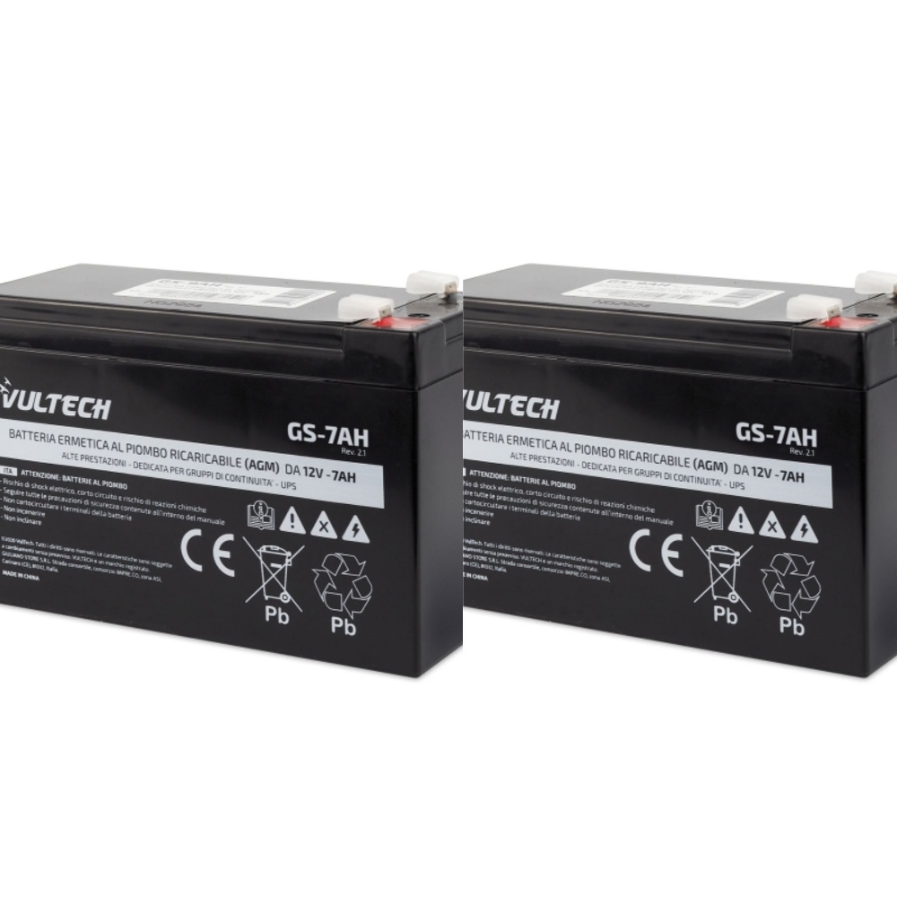 Picture of BATTERIA UPS 12V 7AH TECHMADE 12AH7