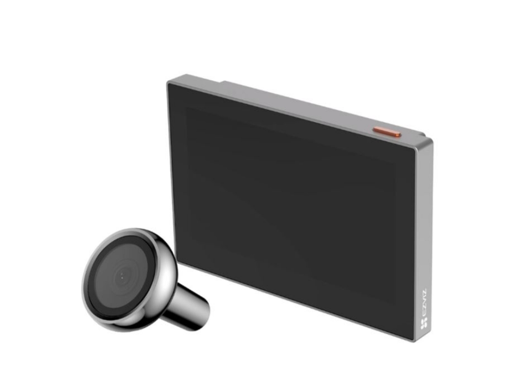 Immagine di SPIONCINO DIGITALE SMART EZVIZ CS-HP2 2MP SILVER DISPLAY 4.3" WIFI