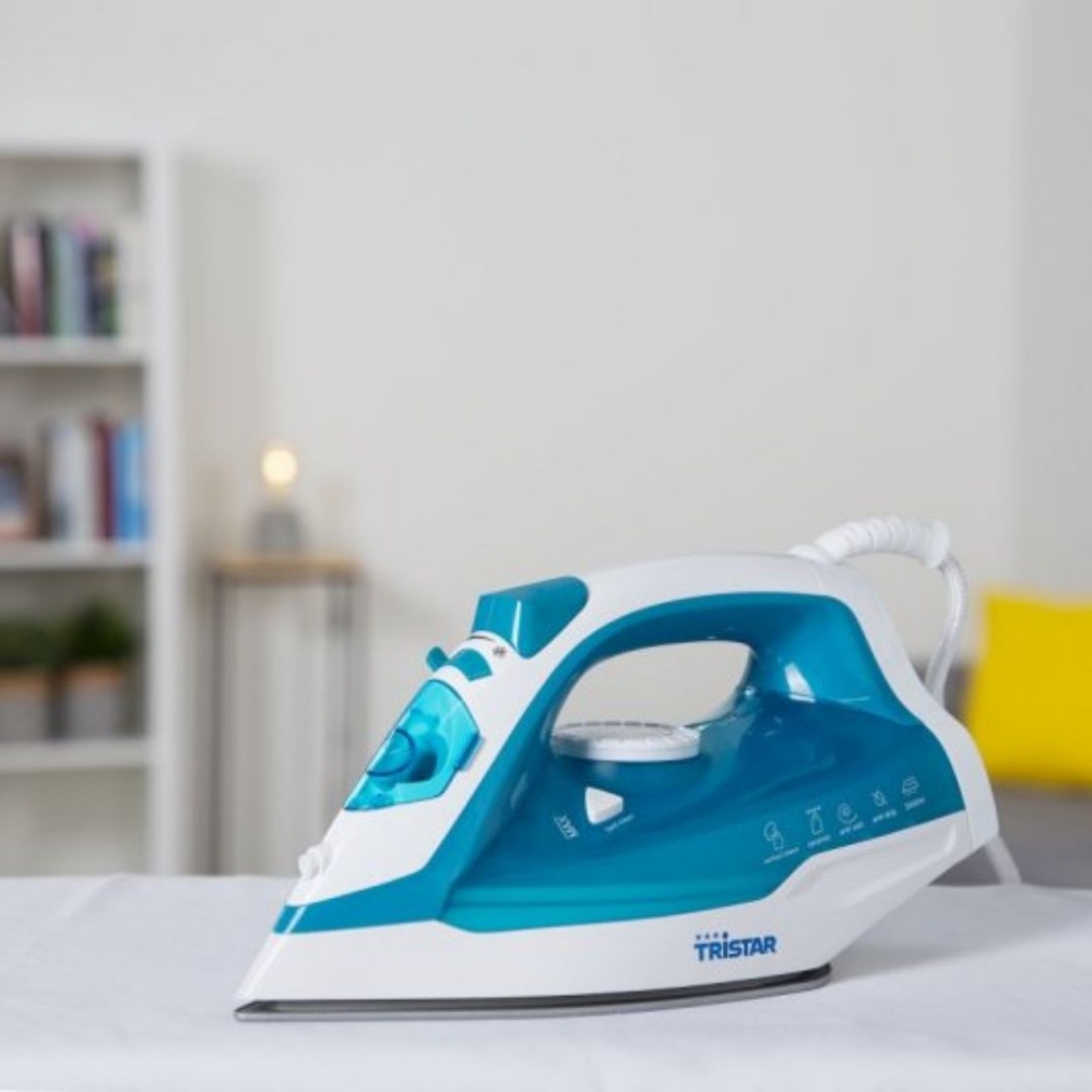 Picture of FERRO DA STIRO CERAMICO A VAPORE TRISTAR 2000W ST-8300 BLU