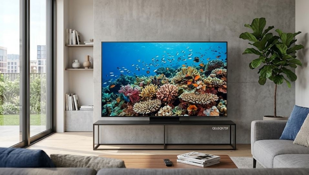 Immagine di TV NEO QLED 4K MINI LED 65" SAMSUNG QE65QN70FAUXXH SMART TV EUROPA BLACK