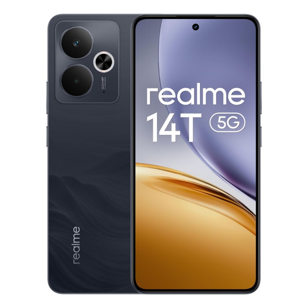 Picture of SMARTPHONE REALME 14T 5G 8+256GB DUOS OBSIDIAN BLACK EU