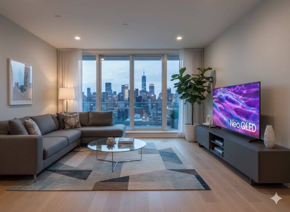 Picture of TV NEO QLED 4K MINI LED 65" SAMSUNG QE65QN70FAUXXH SMART TV EUROPA BLACK