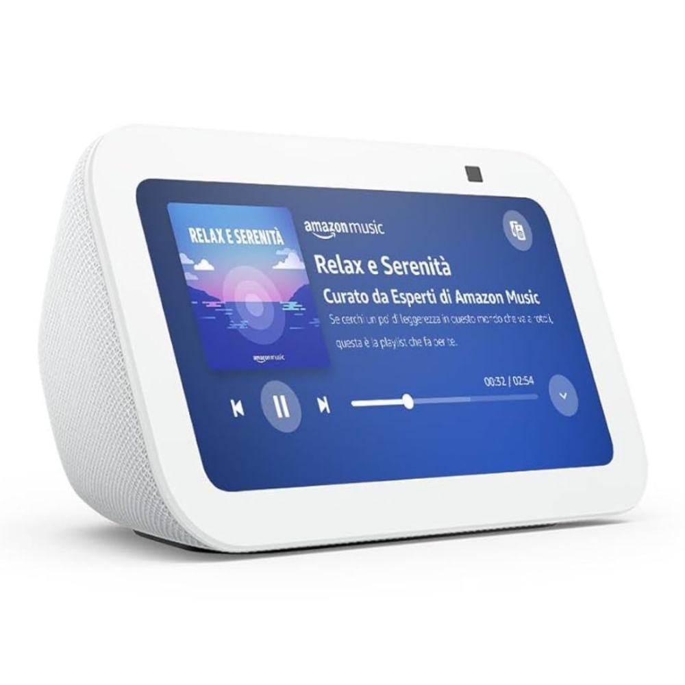 Picture of AMAZON ALEXA ECHO SHOW 5 (ULTIMO MODELLO) BIANCO B09B2TH45G