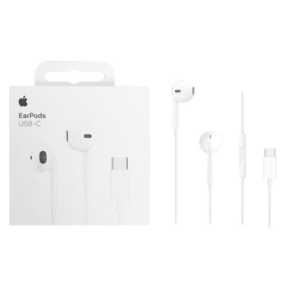 Immagine di AURICOLARE EARPOD APPLE TYPE-C MYQY3ZM/A WHITE