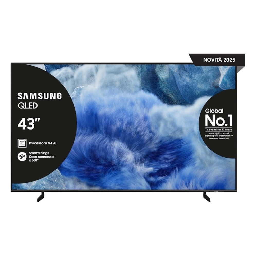 Immagine di TV QLED 43" SAMSUNG QE43Q8FAAUXXH SMART TV EUROPA BLACK