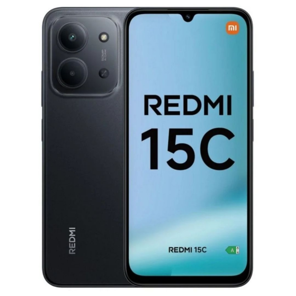 Picture of SMARTPHONE XIAOMI REDMI 15C 4+128GB DUOS BLACK ITALIA