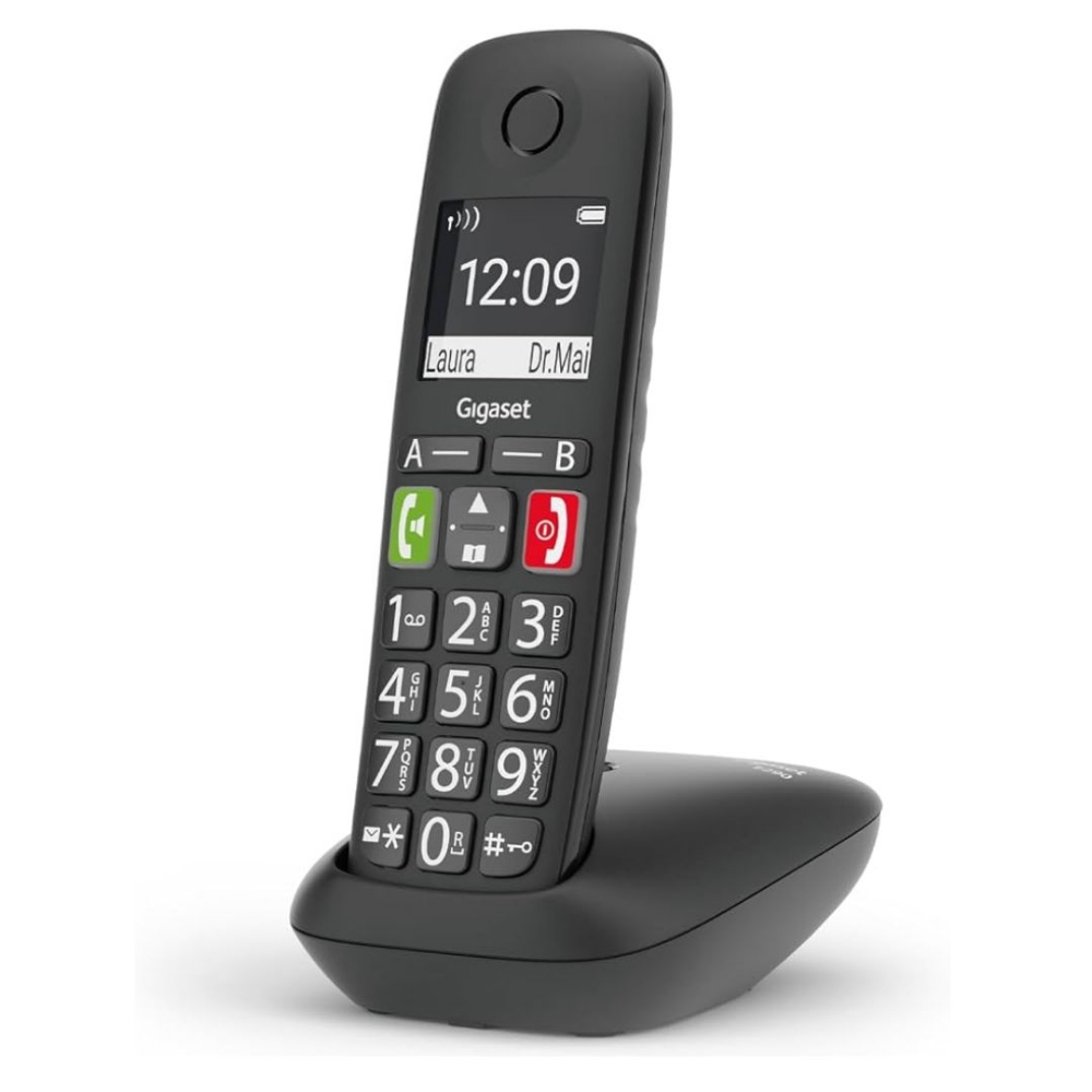 Immagine di CORDLESS SIEMENS GIGASET E290 BLACK