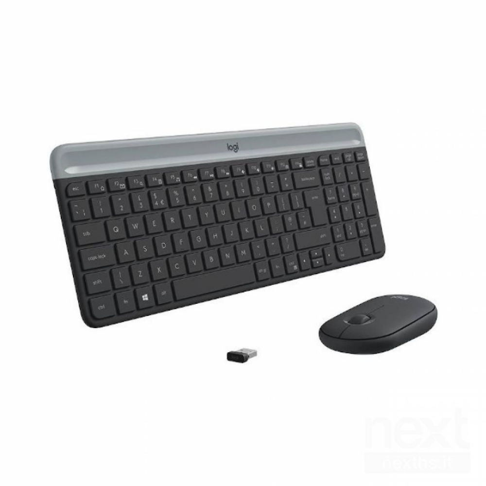 Immagine di TASTIERA + MOUSE OTTICO WIRELESS LOGITECH MK470 920-009196