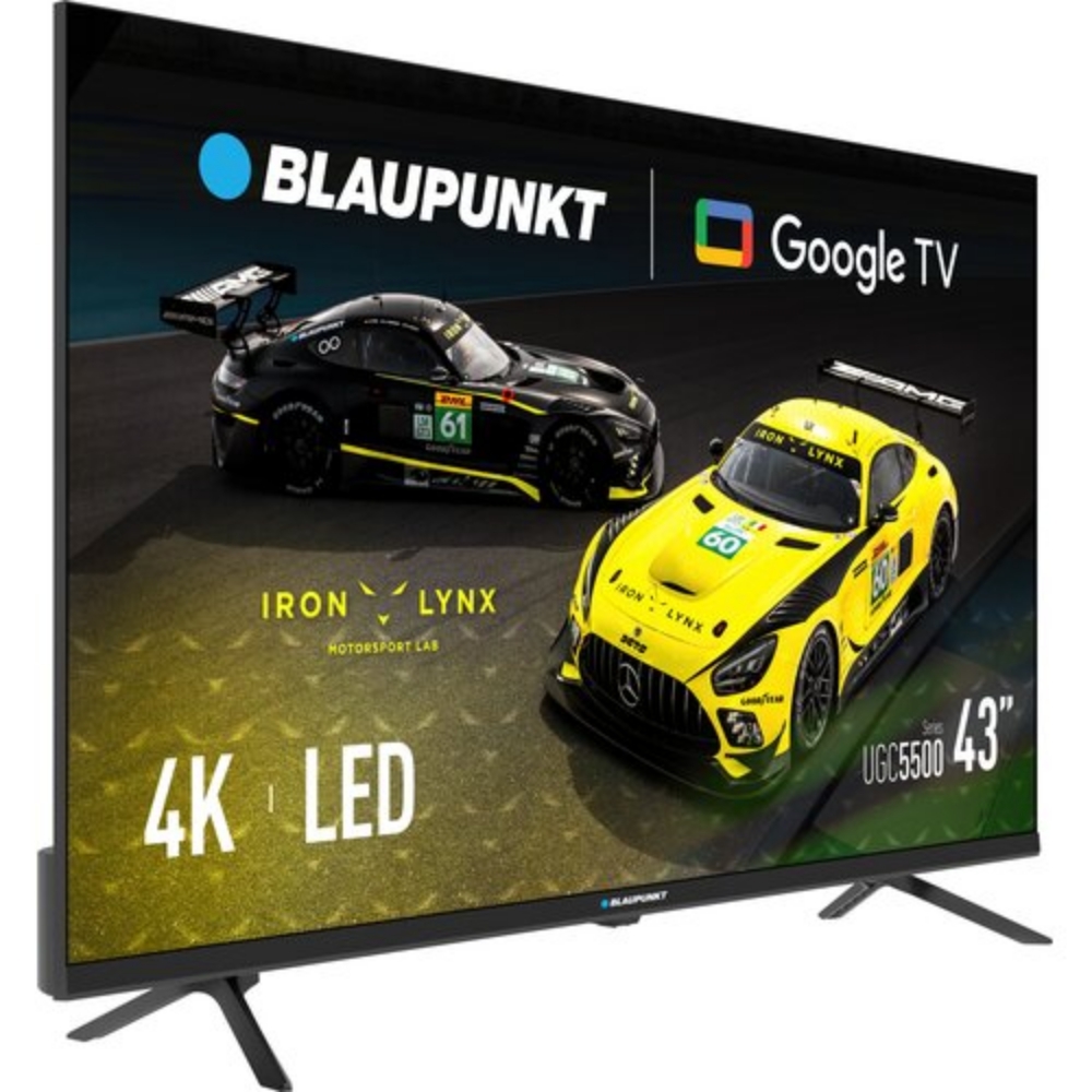 Immagine di TV LED 43" BLAUPUNKT 43UGC5500S SMART TV GOOGLE ITALIA BLACK