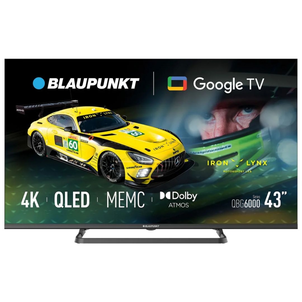 Immagine di TV QLED 43" BLAUPUNKT 4K 43QLW6000S SMART TV WEBOS ITALIA BLACK