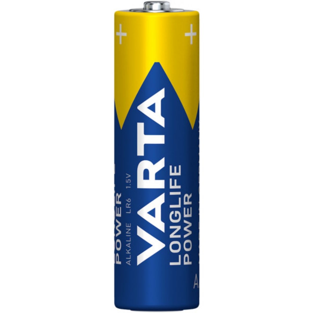 Immagine di BATTERIA LONGLIFE POWER STILO AA ALCALINA 8PZ VARTA