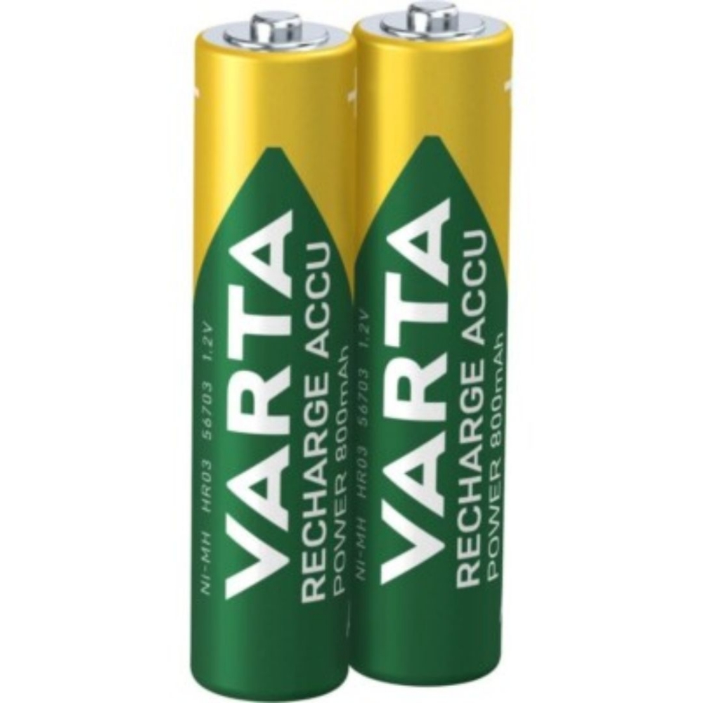 Picture of BATTERIA MINISTILO AAA RICARICABILE VARTA HR03 800MAH 2PZ